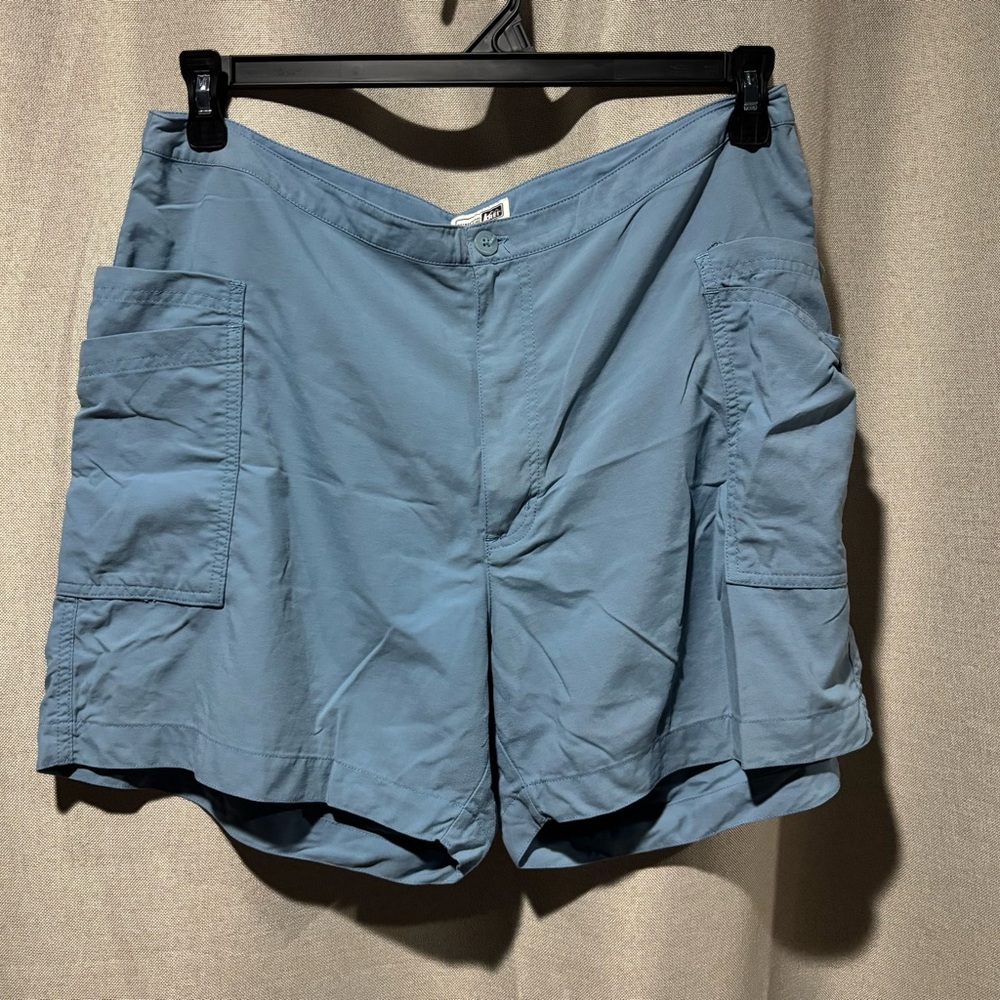 REI Women’s Blue Hiking Cargo Shorts